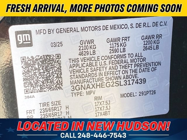 2025 Chevrolet Equinox LT