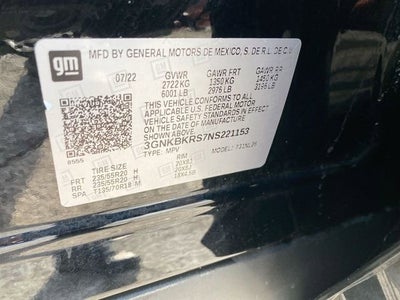 2022 Chevrolet Blazer RS