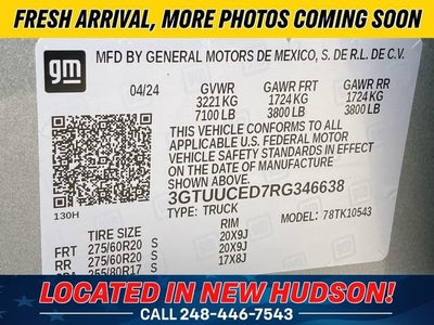 2024 GMC Sierra 1500 Elevation
