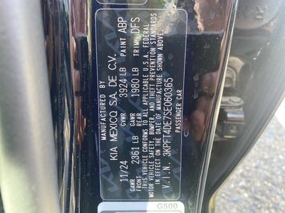 2025 Kia K4 LXS