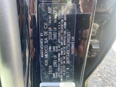 2025 Kia K4 LXS