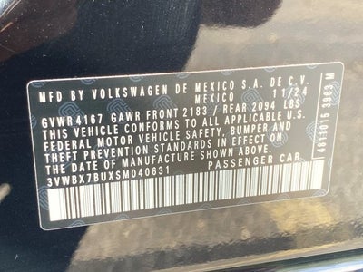 2025 Volkswagen Jetta Sport