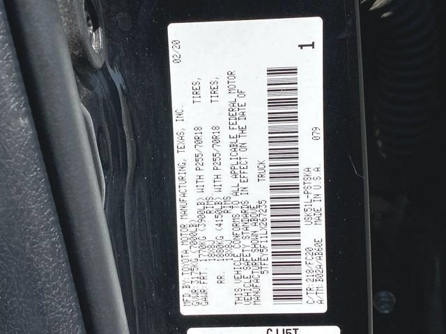 2020 Toyota Tundra SR5