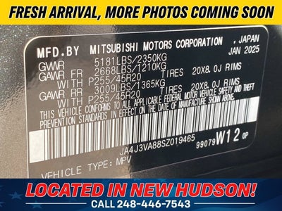 2025 Mitsubishi Outlander SE