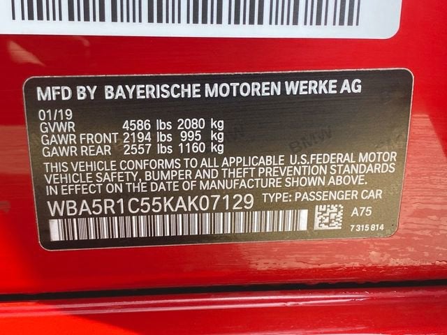 2019 BMW 330i 330i