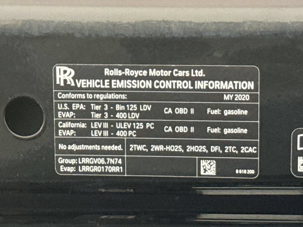 2020 Rolls-Royce Cullinan Sport Utility