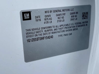 2017 Chevrolet Malibu LT