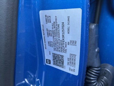 2024 Chevrolet Colorado ZR2