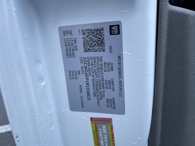 2024 Chevrolet Express Cargo 2500 WT