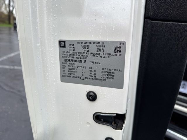 2012 GMC Acadia SLT1