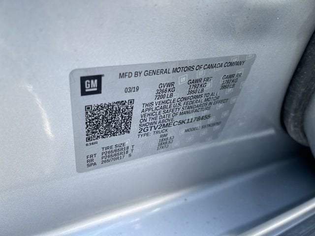 2019 GMC Sierra 1500 Limited SLE