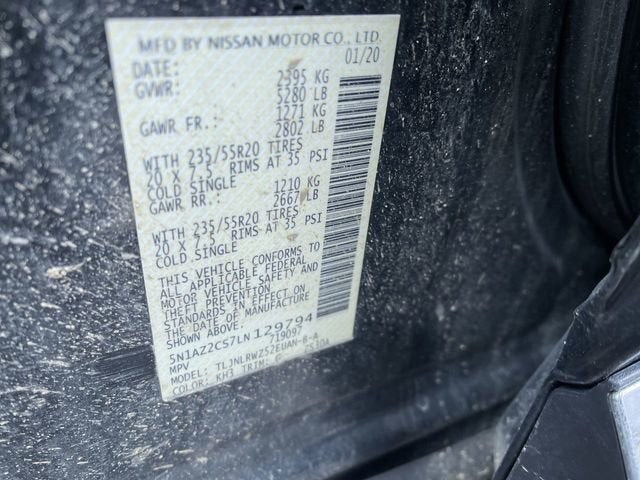 2020 Nissan Murano SL Intelligent AWD